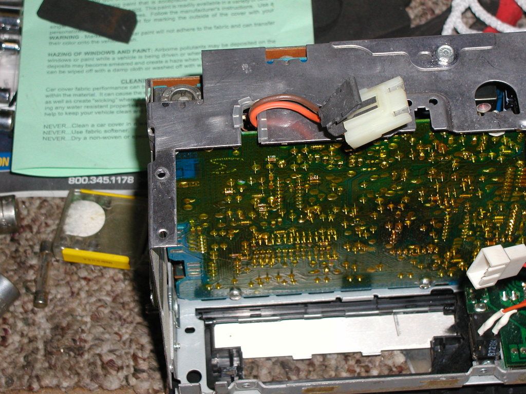 87 Elkybotched radio wiring by... a younger me - El Camino Central